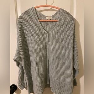 Lucky Brand Light Blue Knit Sweater Size L